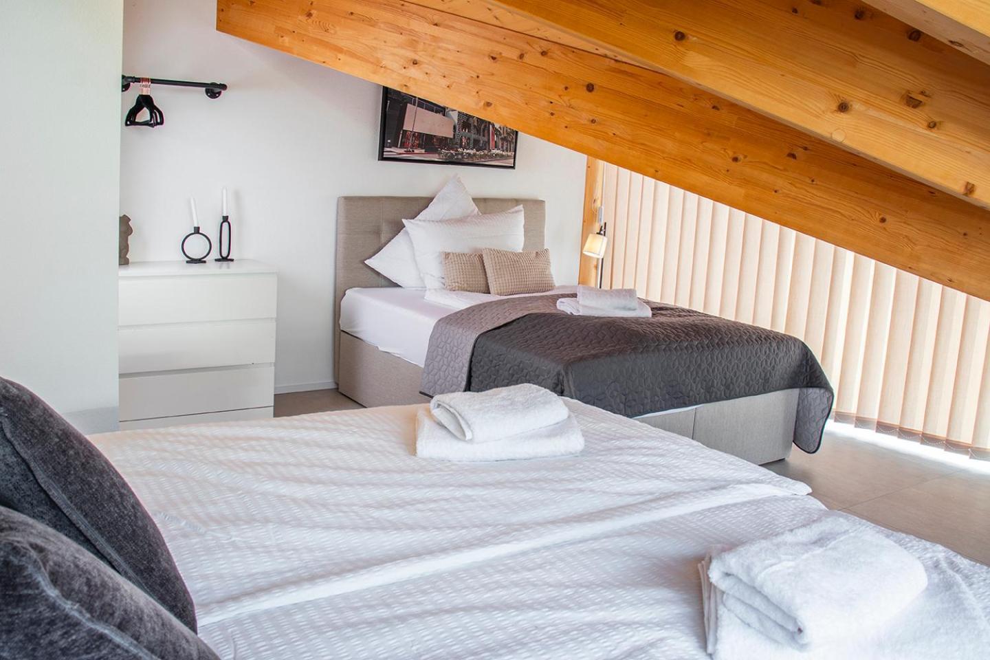 ※Luxus Loft Mit Boxspringbetten Und Heimkino ※ Inzlingen Екстериор снимка